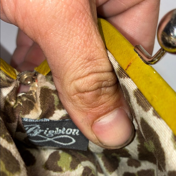 Brighton Red and White Artistic Clutch - Picture 6 of 10